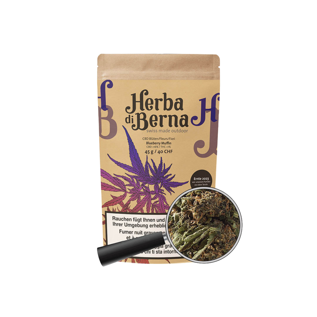 Herba di Berna - Fleurs CBD d&