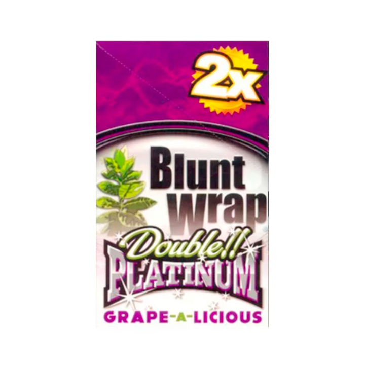Blunt Wrap Platinum Double Grape a Licious, aromatisierte Blunt Wraps