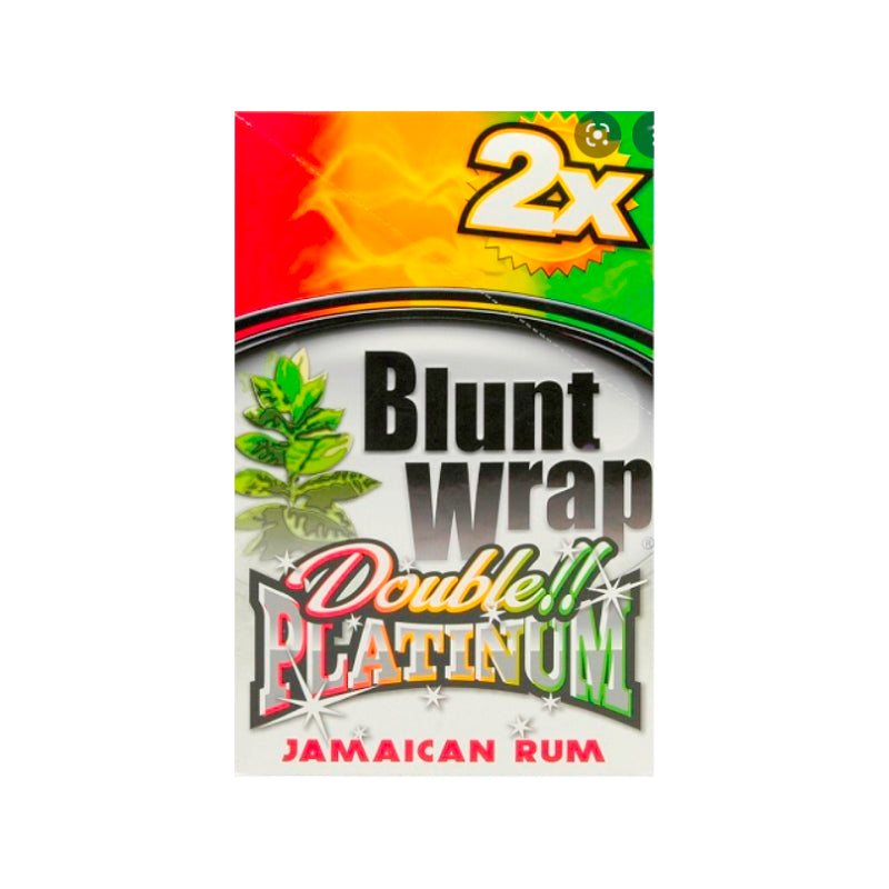 Blunt Wrap Platinum Double Jamaican Rum – aromatisierte Blunt Wraps