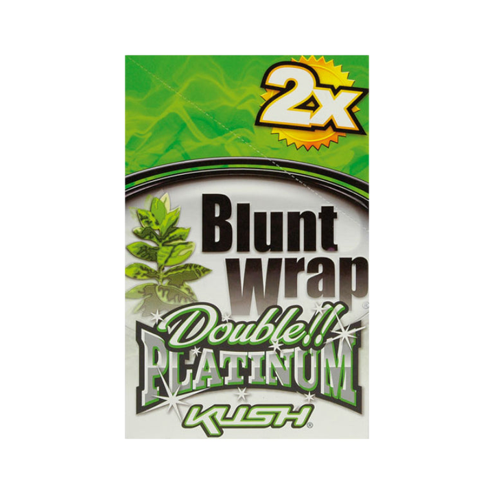 Blunt Wrap Platinum Double Kush, aromatisierte Blunt Wraps