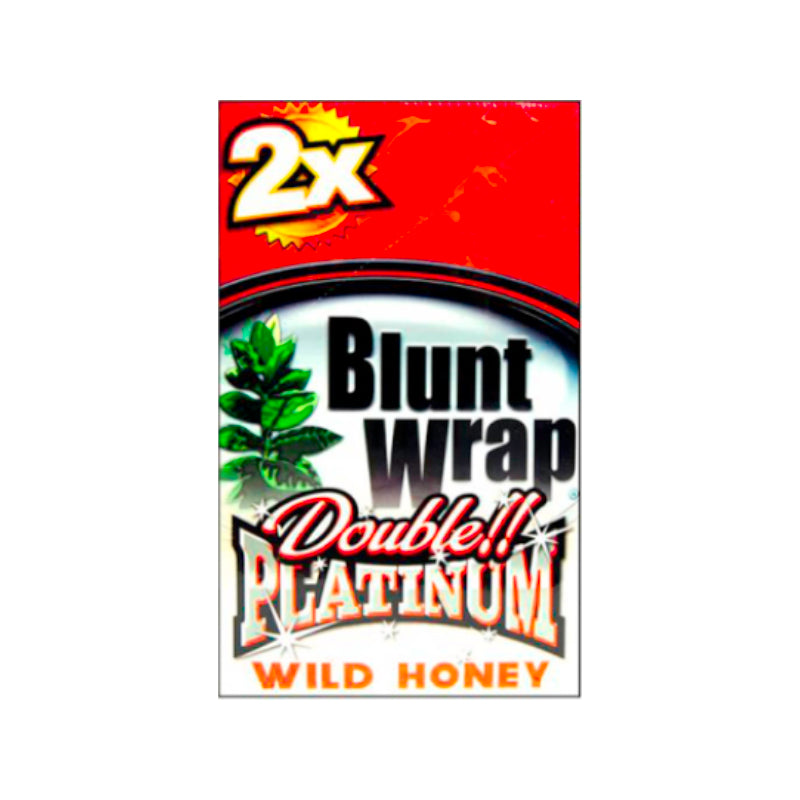 Blunt Wrap Platinum Double Wild Honey, aromatisierte Blunt Wraps