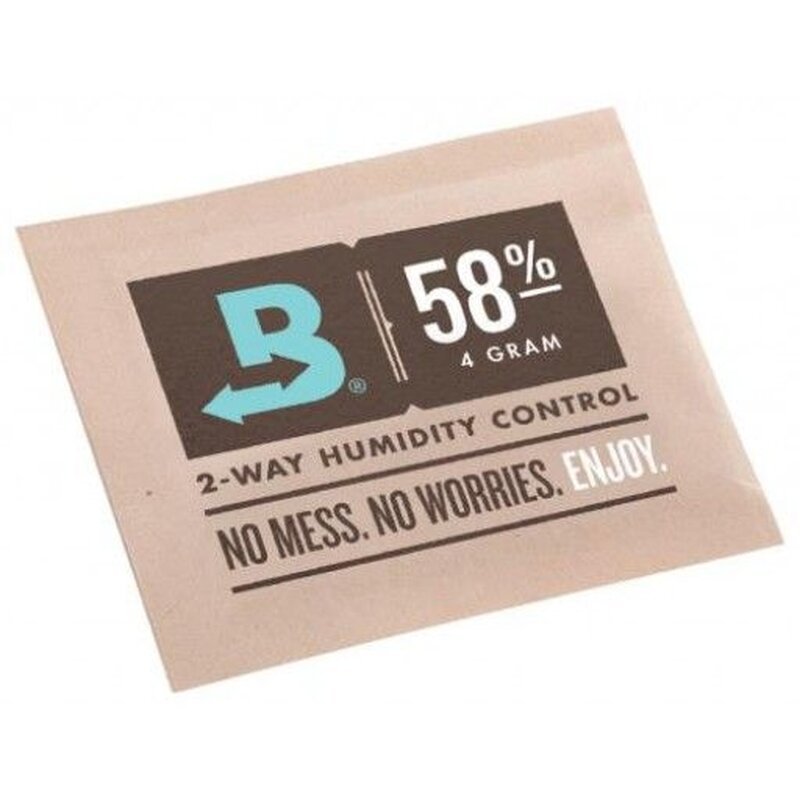 Boveda Hygro-Pack 58% 4g Vorderseite der Packung