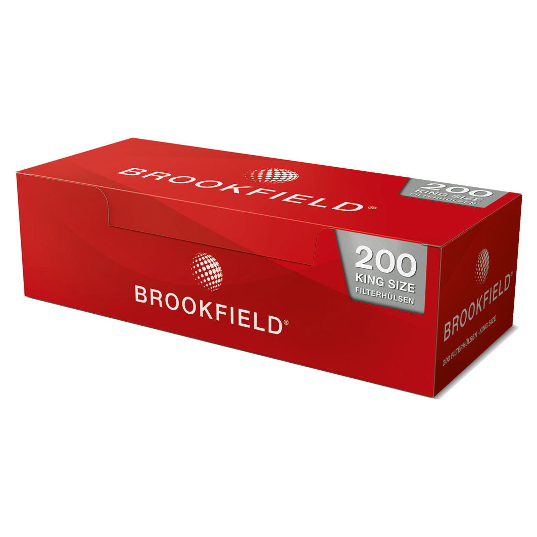 Brookfield Filterhülsen King Size, 5 x 200 Stück