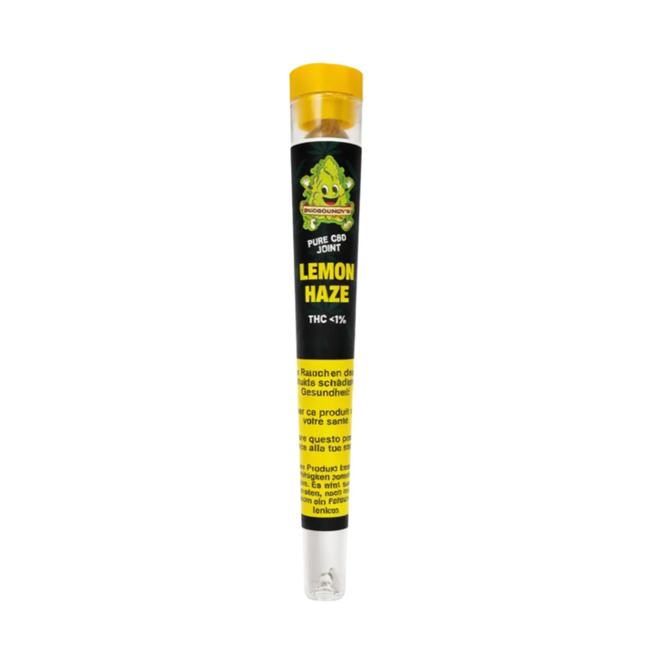 BudBouncy Lemon Haze Indoor CBD Joints Box 20 x 1g