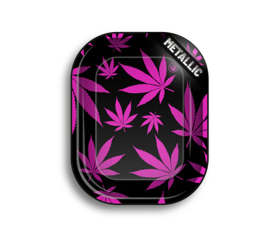 FireFlow Rolling Tray S «Leaves Pink» 14 × 18 cm (4 Stk.)