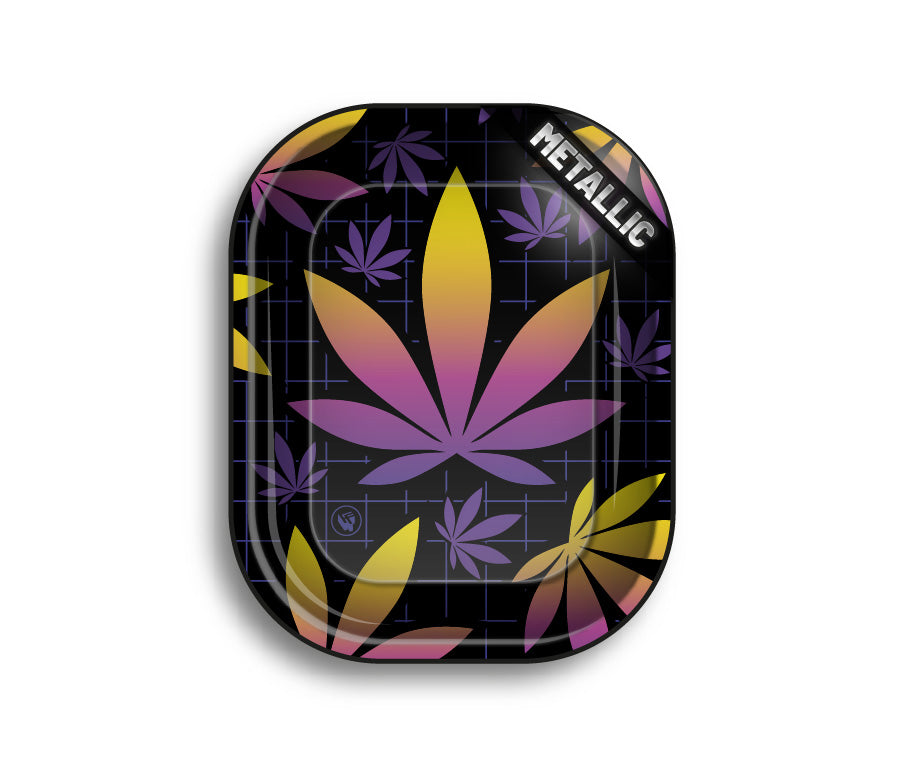 FireFlow Rolling Tray S «Leaves 37 4/4» 14 × 18 cm (4 Stk.)