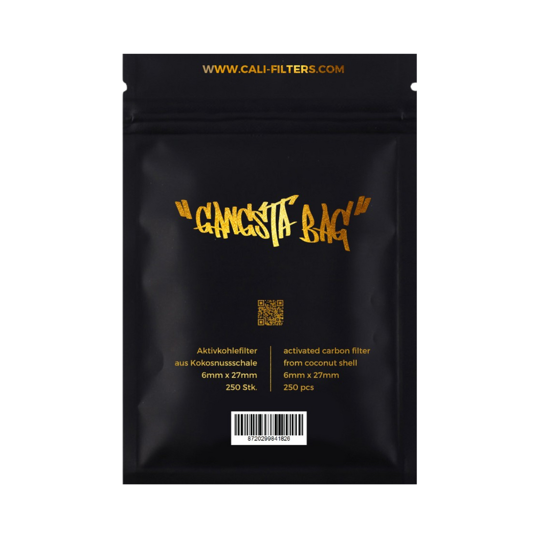 Cali Filters - Filtri a carbone attivo 6 mm - 250 pezzi