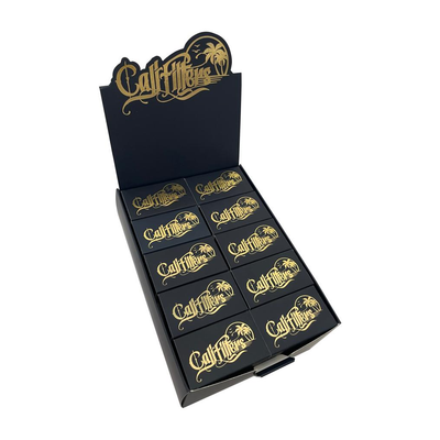 Cali Filters Aktivkohlefilter 6 mm Display mit 20er Packungen