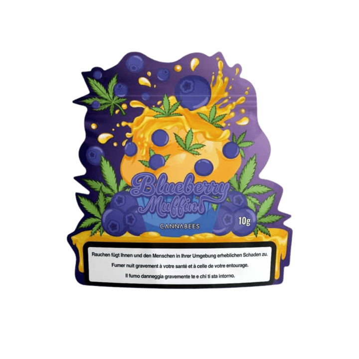 Cannabees Blueberry Muffin Indoor CBD Trim 25g Packung