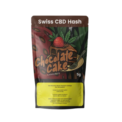 Cannabees Chocolate Cake Indoor CBD Hash 5g Packung