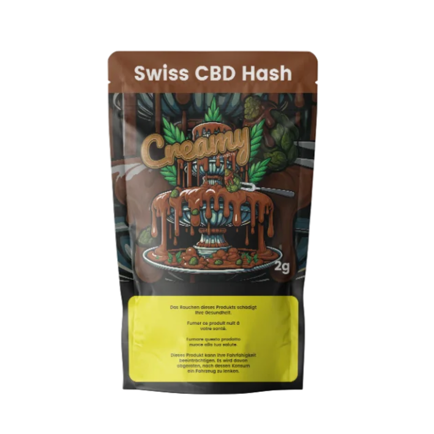 Cannabees Creamy Indoor CBD Hash 2g Packung