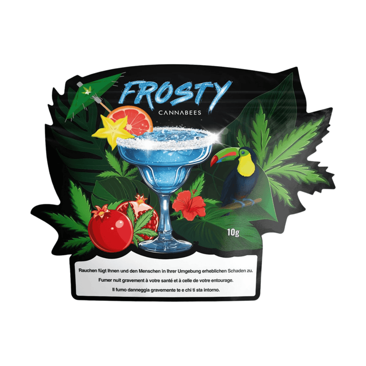 Cannabees Frosty Indoor CBD Trim 25g Packung