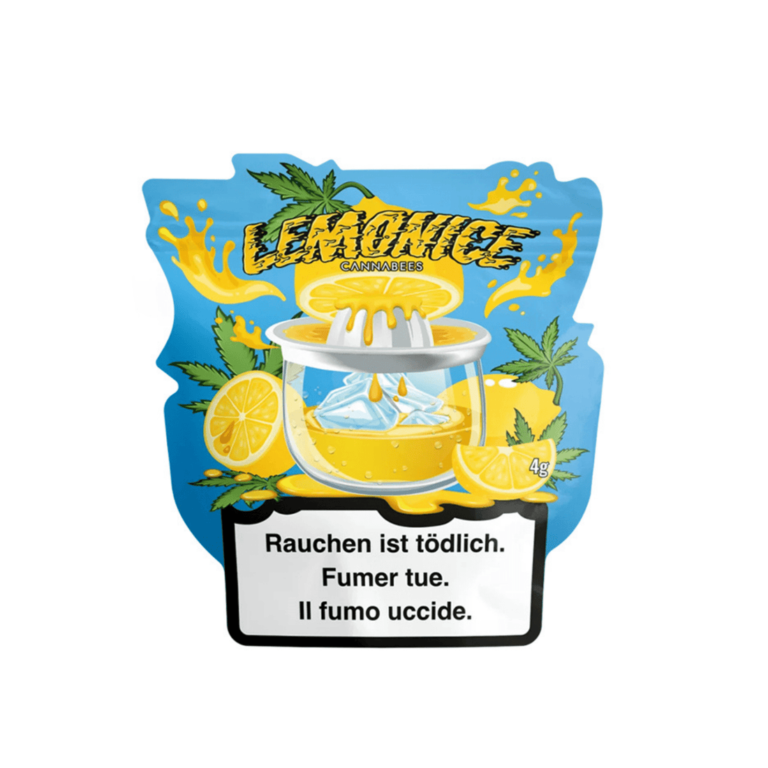 Cannabees Lemonice Indoor CBD Blüten 4g