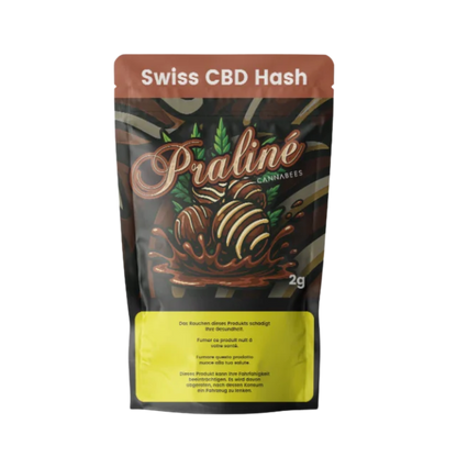 Cannabees Praliné Indoor CBD Hash 2g Packung