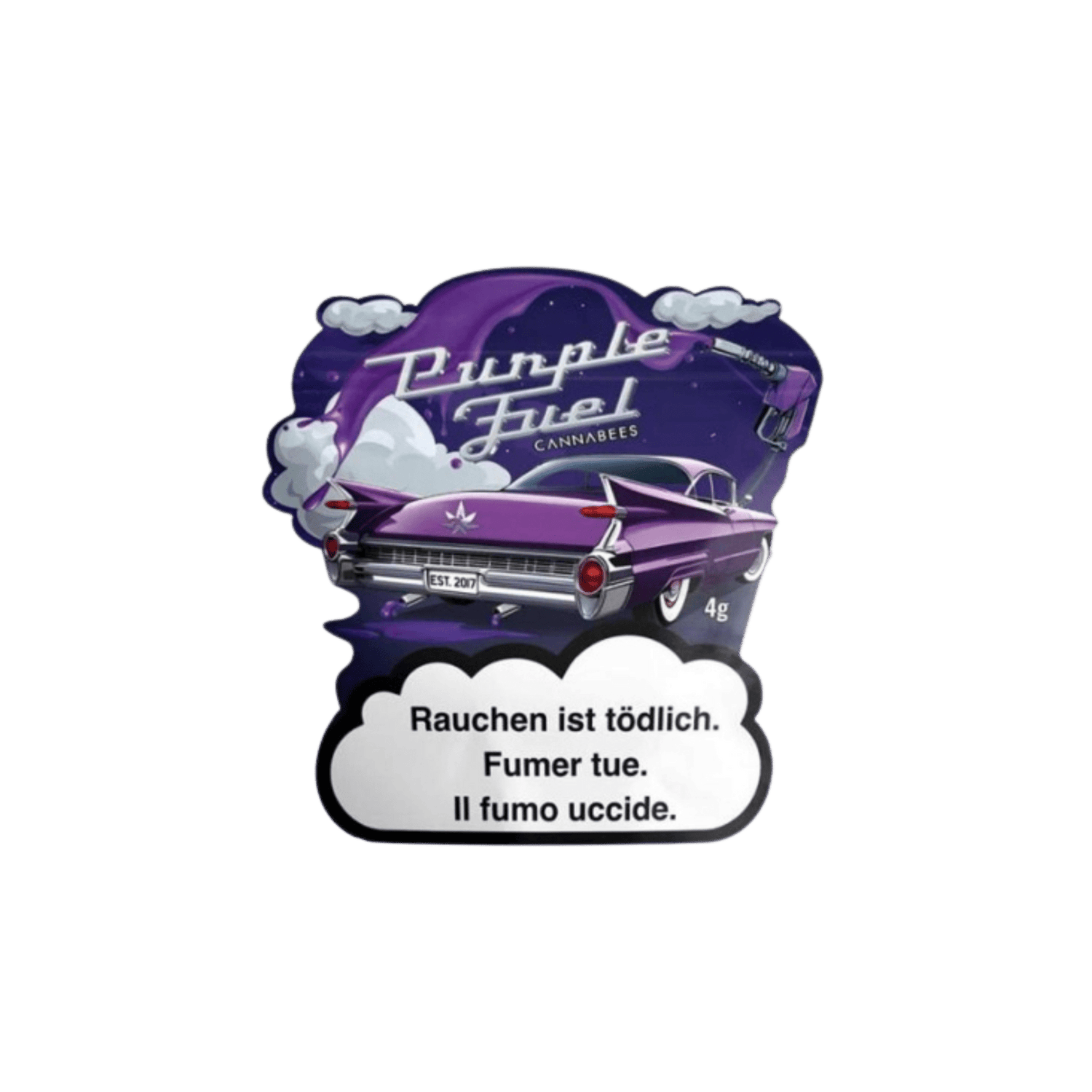 Cannabees Purple Fuel Indoor CBD Blüten 4g