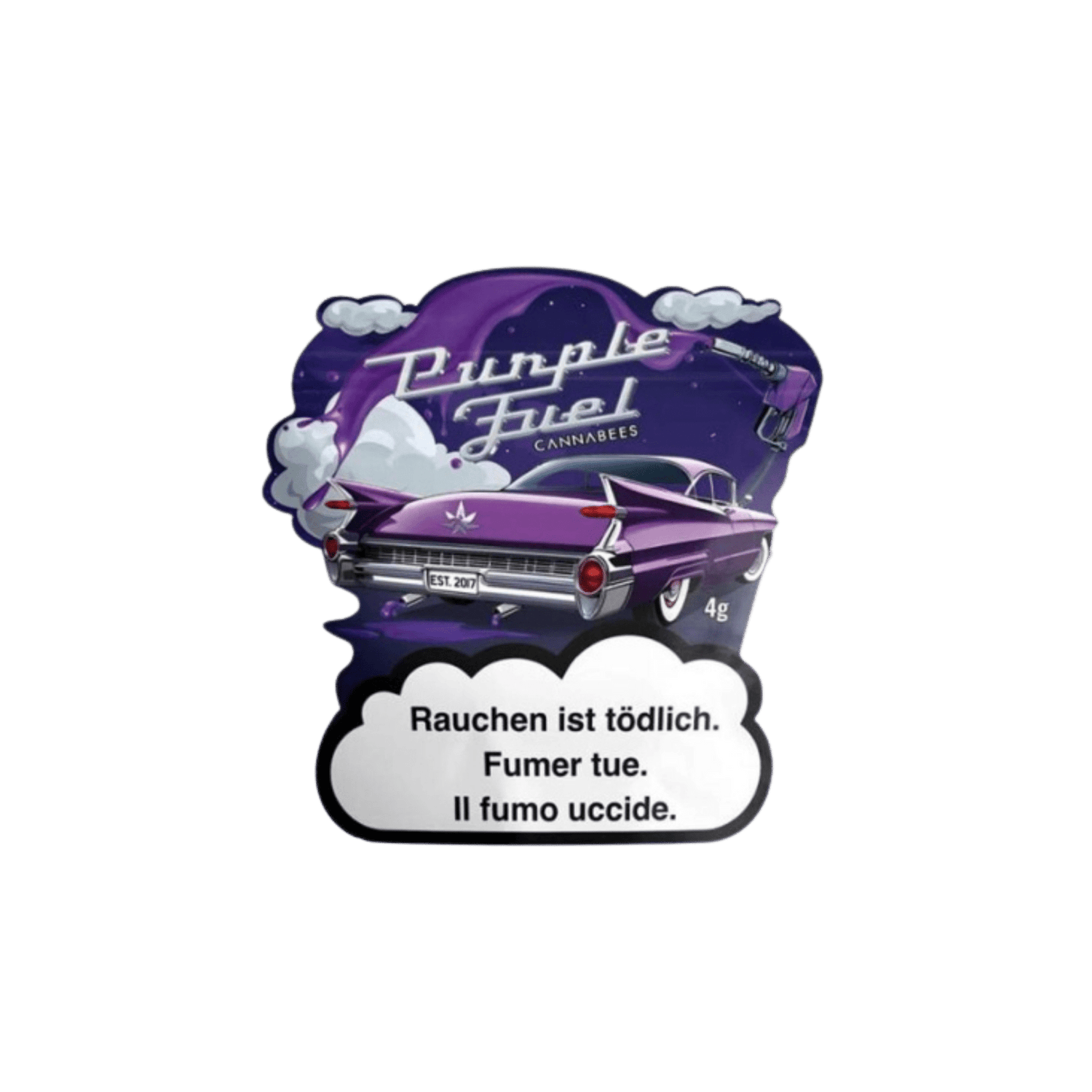 Cannabees - Purple Fuel - Indoor CBD Blüten - 4g kaufen bei rauchwerk.ch