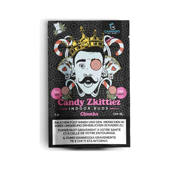 Cannabis King Candy Zkittlez Chunks – CBD-Blüten, 5 g