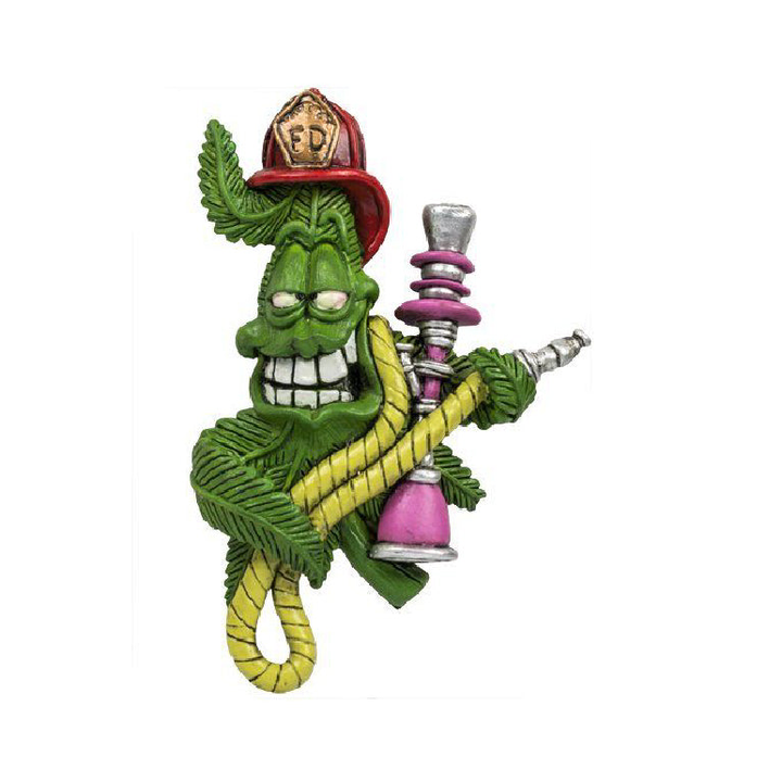 Cannabuds Kühlschrankmagnet Fireman