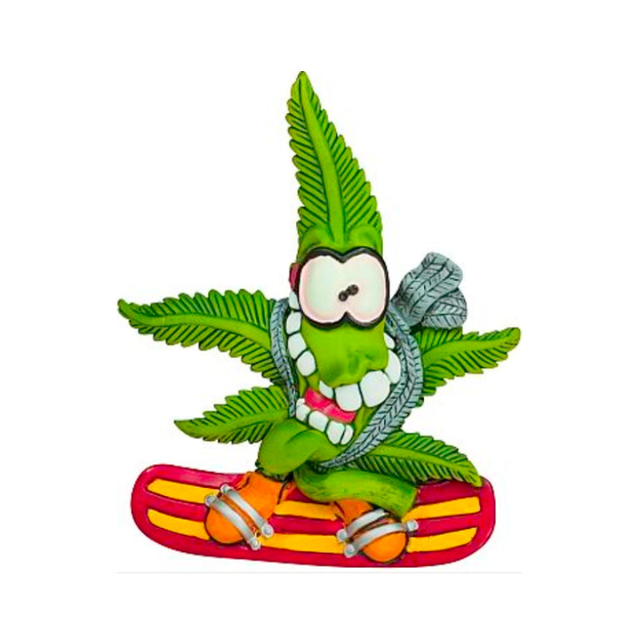 Cannabuds Kühlschrankmagnet Snowboarding Dude Shaun