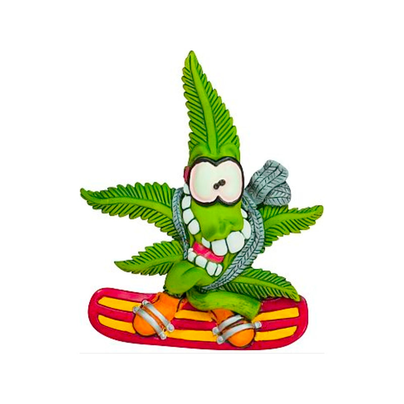 Cannabuds Kühlschrankmagnet Snowboarding Dude Shaun