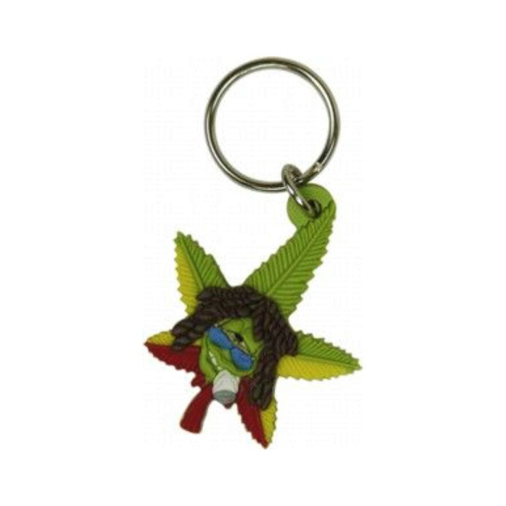 Cannabuds Schlüsselanhänger Rasta Bud