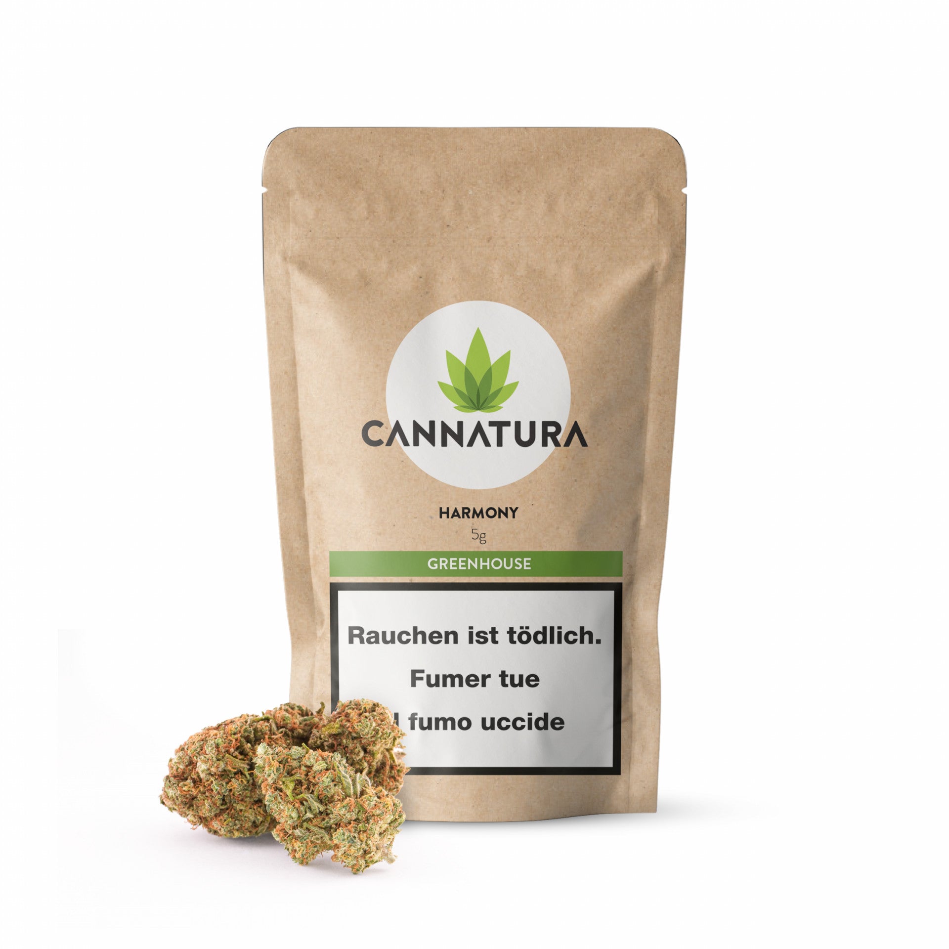 Cannatura Harmony Greenhouse – CBD-Blüten, 5 g, Ansicht 1