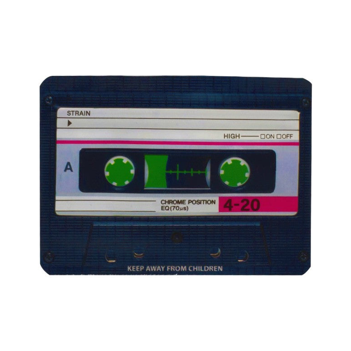Cassette Bag im Kassetten-Design – Aufbewahrungsbeutel, 10.2 x 7.6 cm