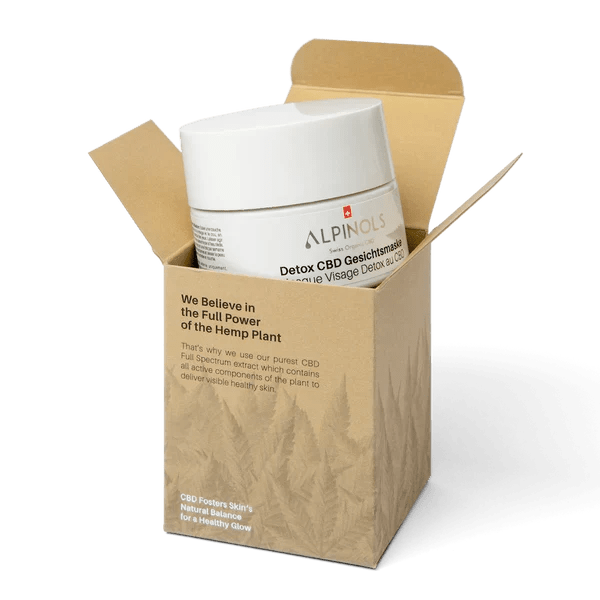 CBD Gesichtsmaske mit Aloe Vera &amp; Heilerde - 50ml kaufen bei rauchwerk.ch