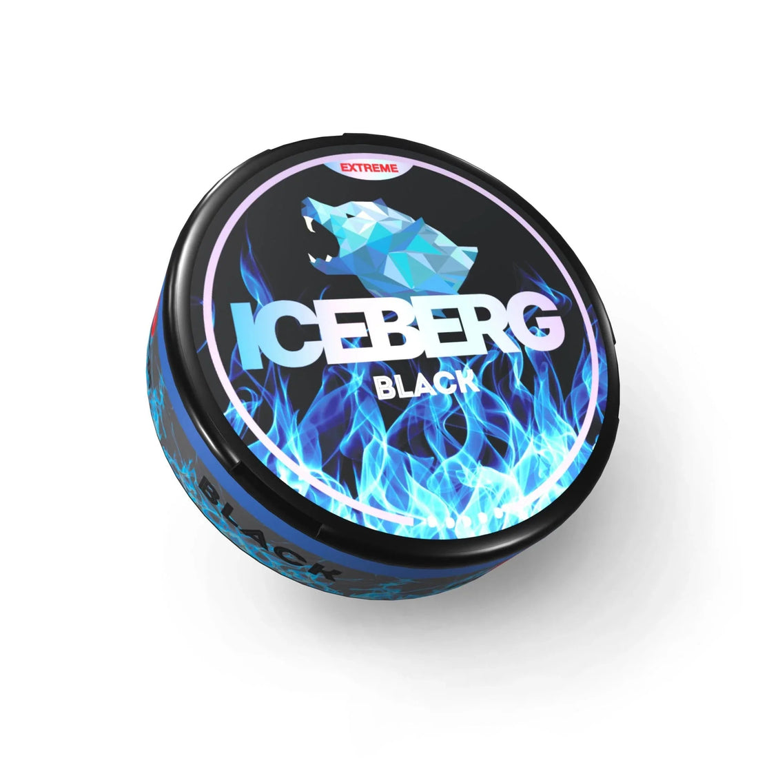 ICEBERG Strong Black Snus Dose 50mg/g Tutti Frutti