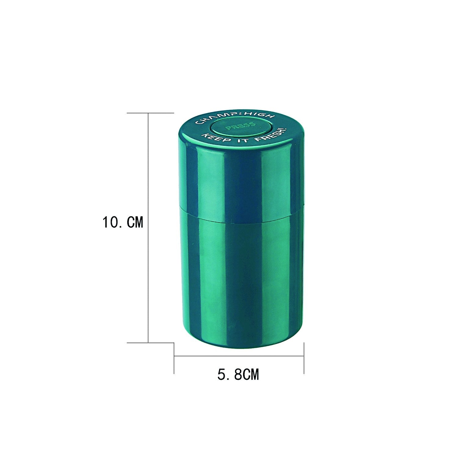 Champ High Air Tight Vacuum Box mit 60 x 100 mm Massen