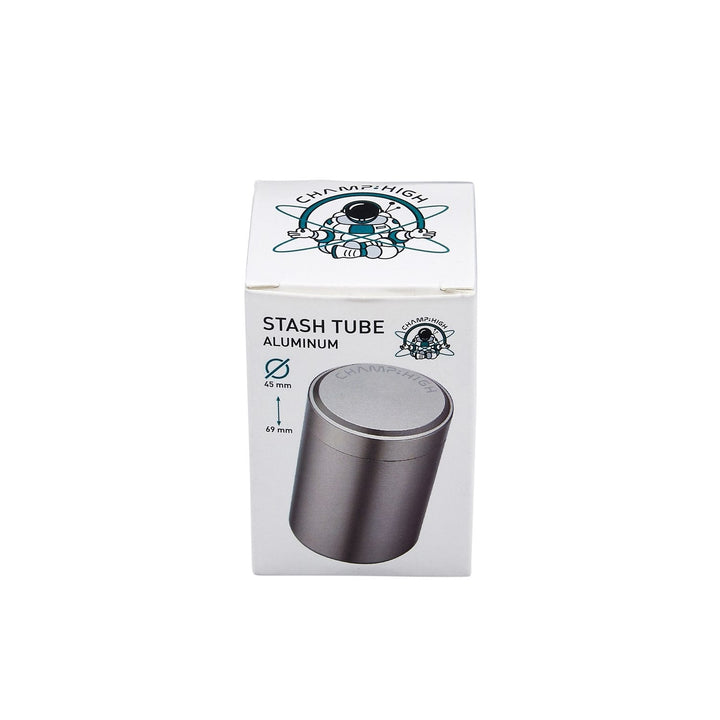 Champ High Alu Stash Tube Silber 45 x 69 mm