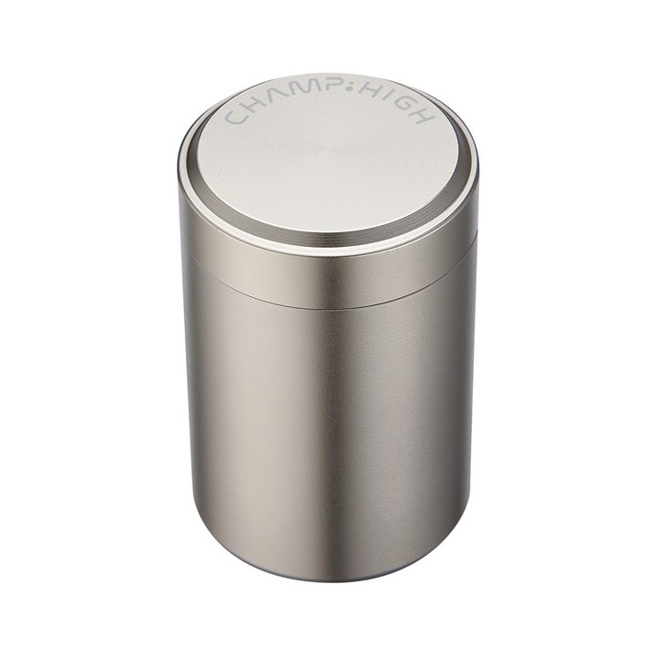 Detailansicht der Champ High Alu Stash Tube in Silber