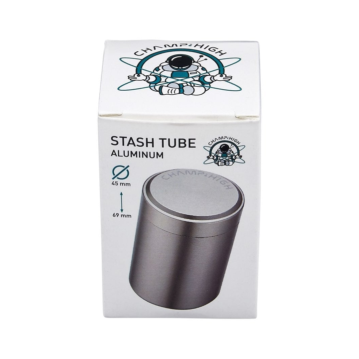 Champ High Alu Stash Tube Silber 45 x 69 mm
