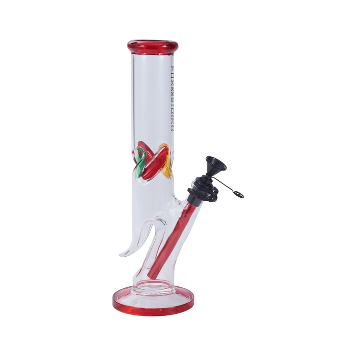 Champ High Glas Bong Twisted Ice 29 cm mit 40 mm Mundstück