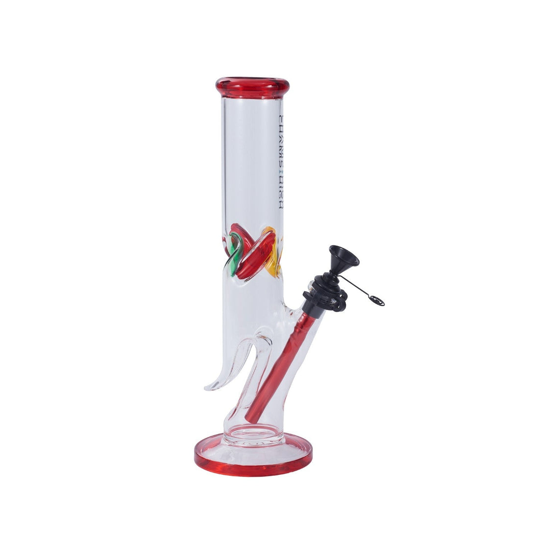 Champ High - Glas Bong Twisted Ice - 40mm - 29cm kaufen bei rauchwerk.ch
