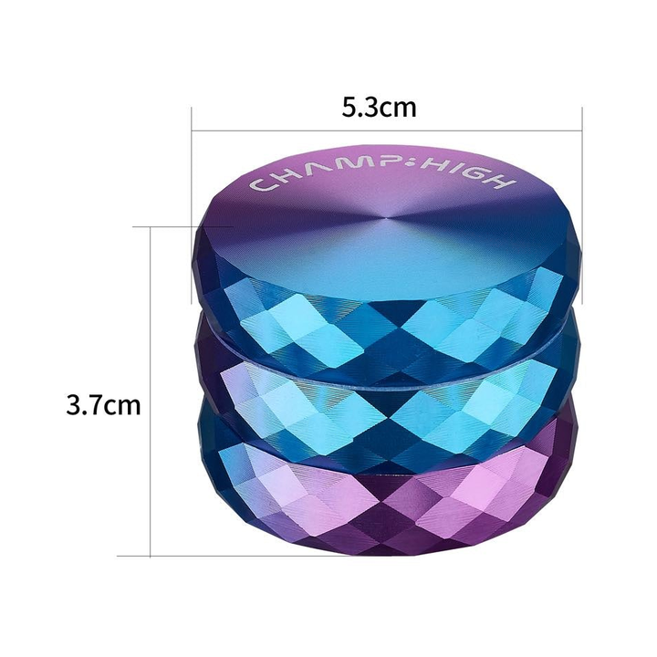 Grinder Color Duo - 53mm - 4 Layers kaufen bei rauchwerk.ch