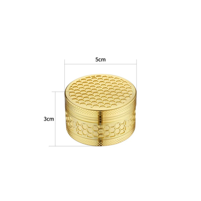 Champ High Grinder 50mm mit Massen und Abmessungen