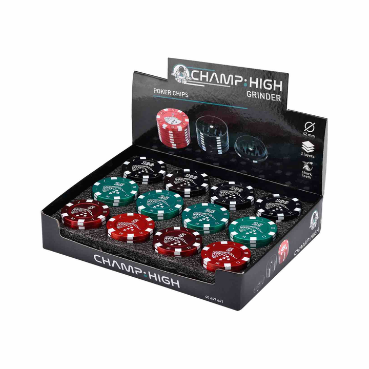 Grinder Poker Chips - 42mm - 3 Layers kaufen bei rauchwerk.ch