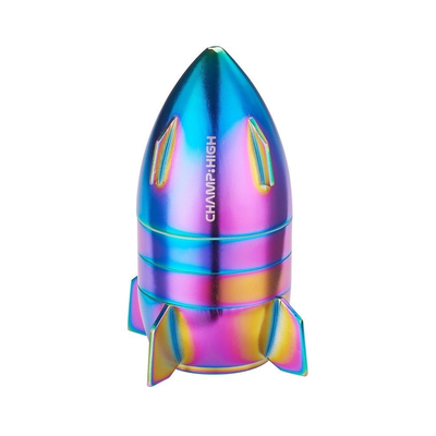 Grinder Spaceship - Rainbow - 50mm - 4 Layers kaufen bei rauchwerk.ch
