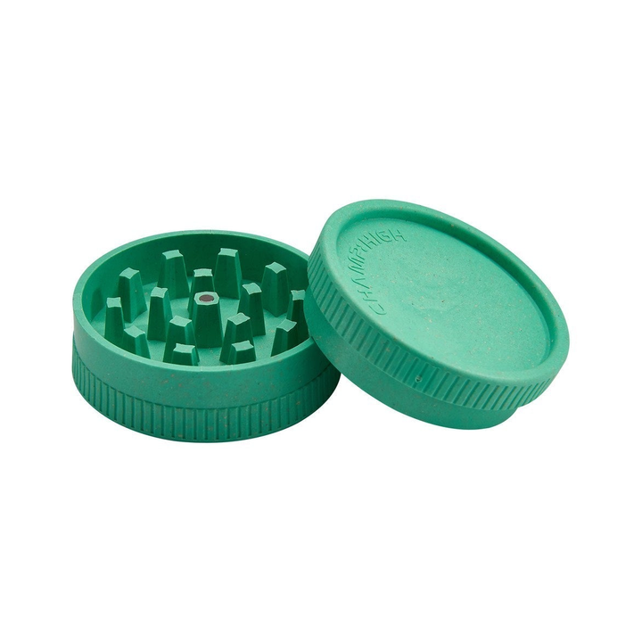 Hemp Plastic Grinder - 55mm - 2 Layers kaufen bei rauchwerk.ch