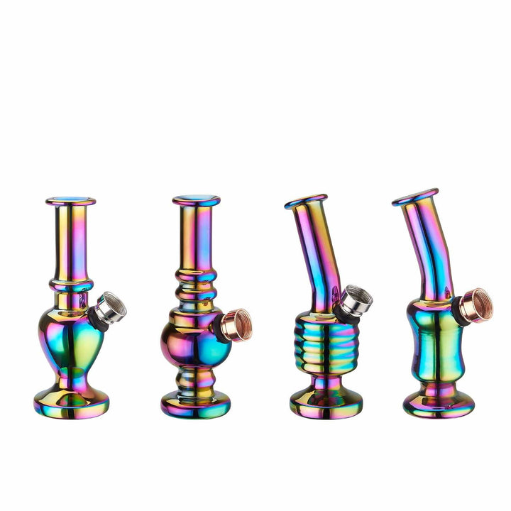 Champ High Mini Glas Bong Rainbow 12,5 cm