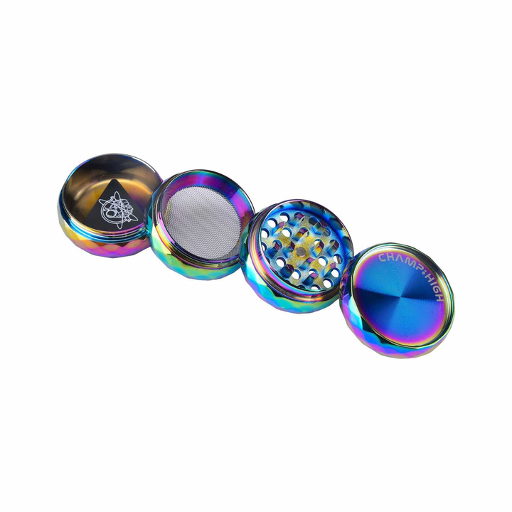 Grinder Rainbow Diamond - 42mm - 4 Layers kaufen bei rauchwerk.ch