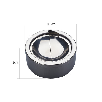 Innenansicht Champ Metall Kippaschenbecher mit Aschefach