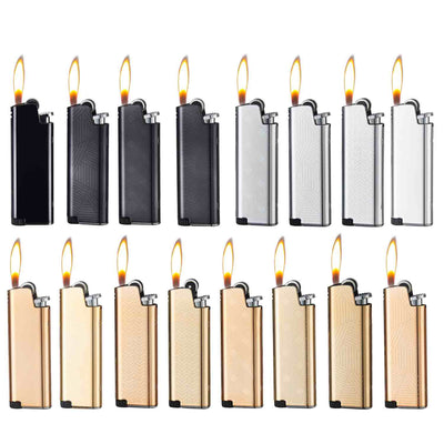 Detailansicht des Champ Metallic Case Feuerzeugs Classic