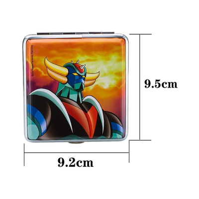 Goldorak Zigarettenetui Grendizer Rocket Motiv, 20er Metall