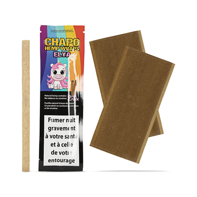 Chapo Hemp Wraps Elya Bubble Gum im 2er-Pack