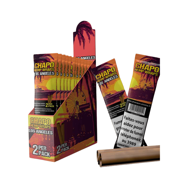 Chapo Hemp Wraps Los Angeles Pineapple Banana im 2er-Pack
