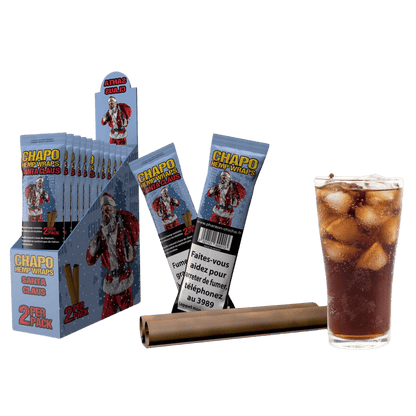 Chapo Hemp Wraps Santa Clauss Cola im 2er-Pack