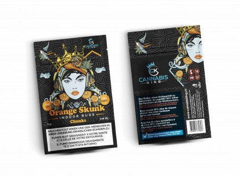 Cannabis King Orange Skunk Chunks – CBD-Blüten, 5 g