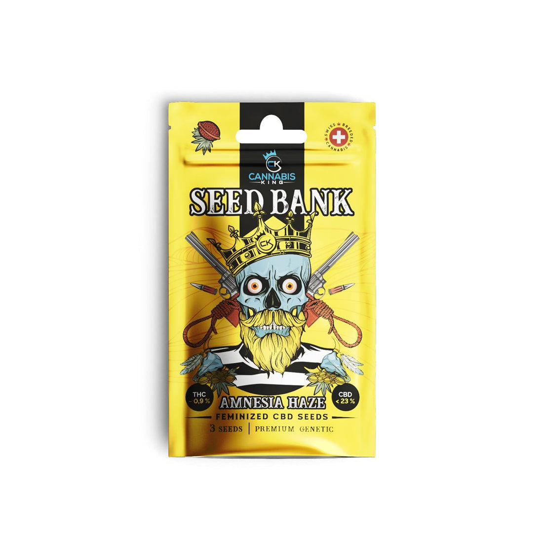CK Seed Bank Premium Genetic - Amnesia Haze - feminisierte CBD Samen - 3 Stück kaufen bei rauchwerk.ch